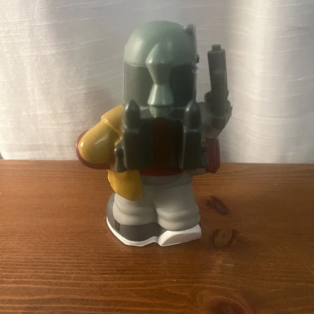 Disney 2008 Star Wars Rubber Plastic Bobo‎ Fett Mandalorian 5